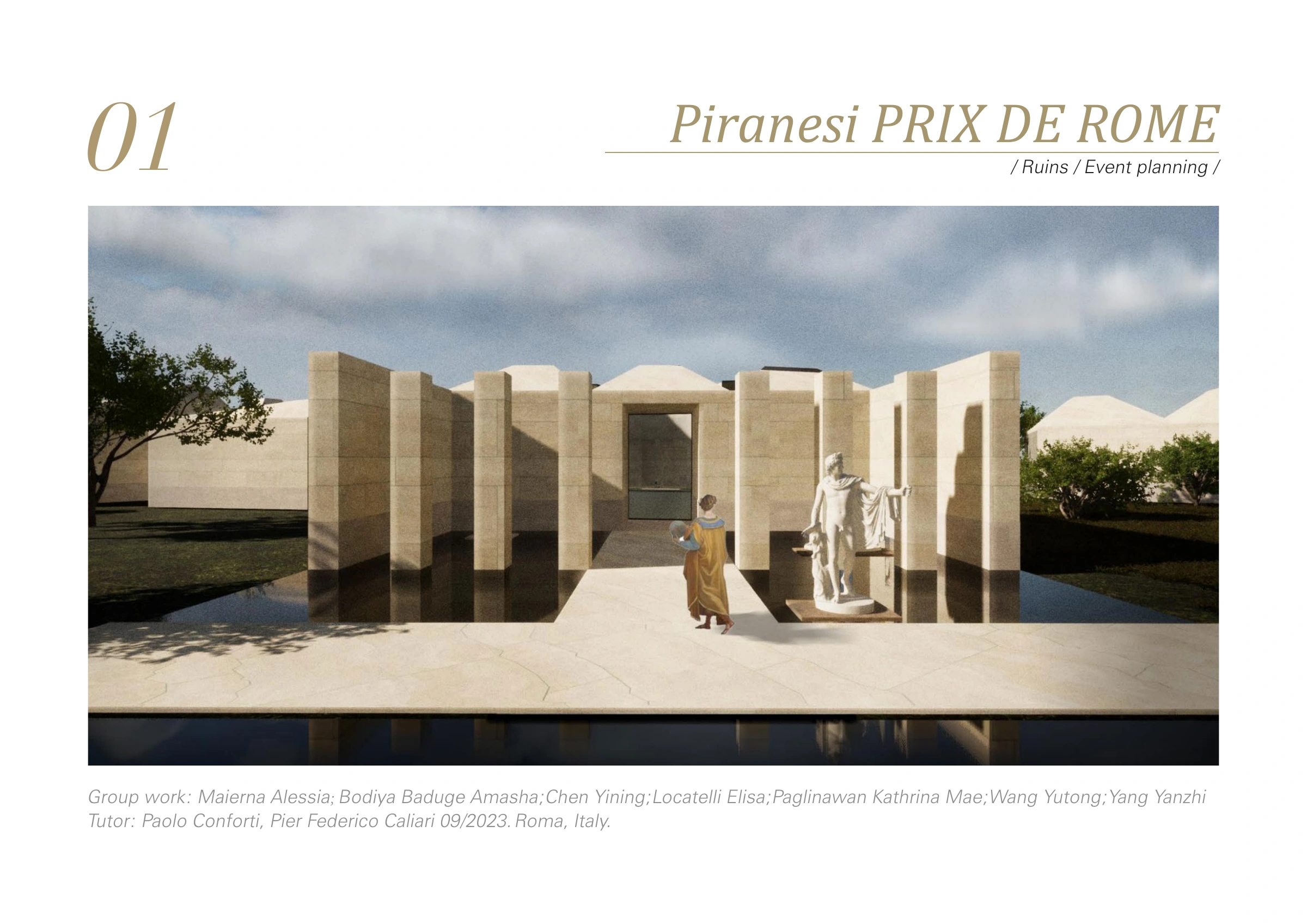 Villa Adriana: original project cover